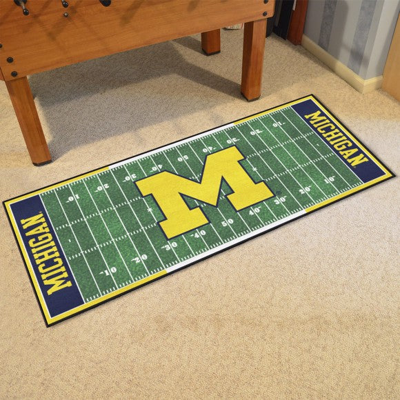 Michigan Wolverines Football Field Runner / Mat by Fanmats