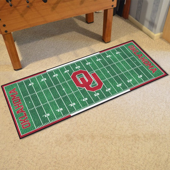 Oklahoma Sooners Football Field Runner / Mat by Fanmats