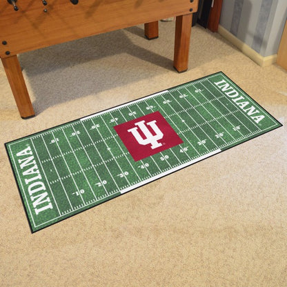 Indiana Hooisers Alternate Logo Football Field Runner Mat / Rug by Fanmats