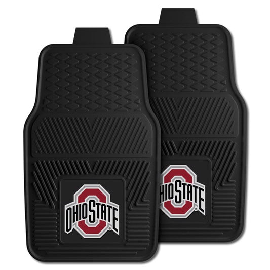 Ohio State Buckeyes 2-pc Vinyl Car Mat Set by Fanmats