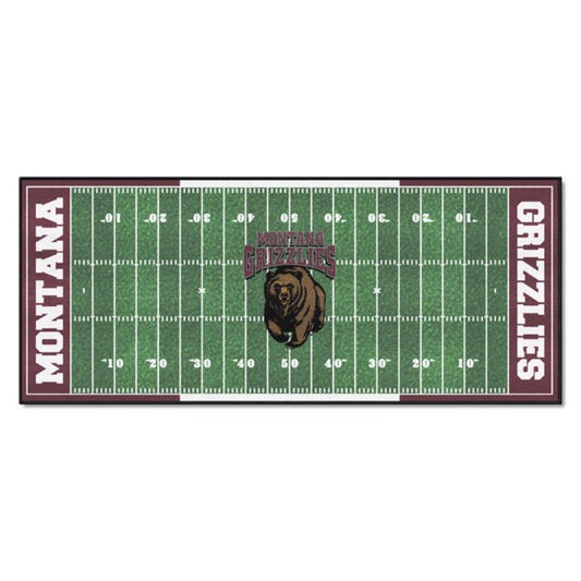 Montana Grizzlies 30" x 72" Football Field Runner / Mat by Fanmats