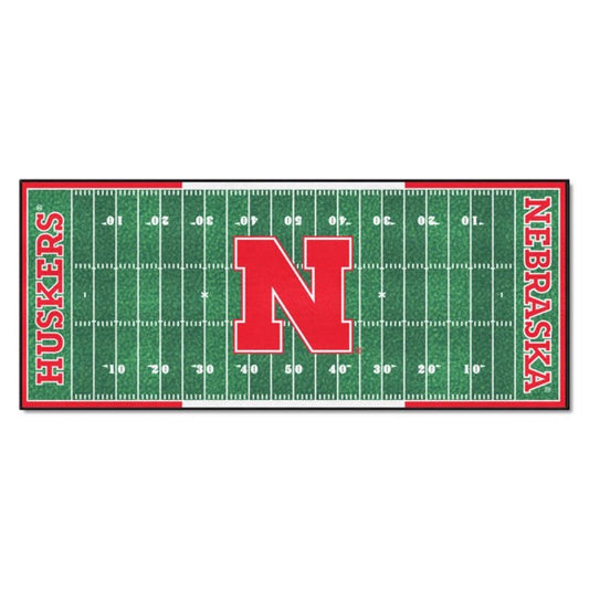 Nebraska Cornhuskers Football Field Runner / Mat by Fanmats