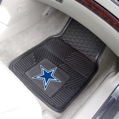 Dallas Cowboys 2-pc Vinyl Car Mat Set by Fanmats