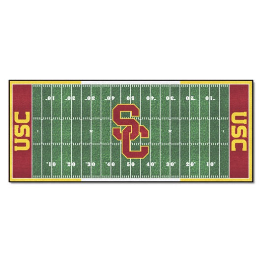 Southern California {USC} Trojans Football Field Runner / Mat by Fanmats