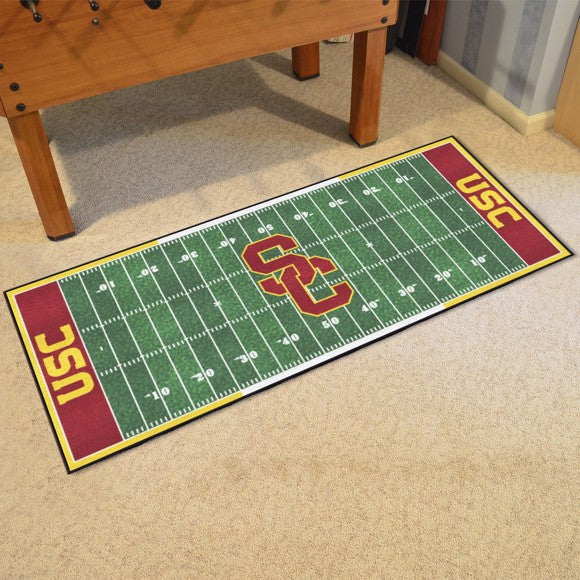 Southern California {USC} Trojans Football Field Runner / Mat by Fanmats