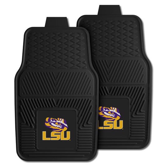 LSU Tigers 2-pc Vinyl Car Mat Set by Fanmats