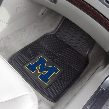 Michigan Wolverines 2-pc Vinyl Car Mat Set by Fanmats