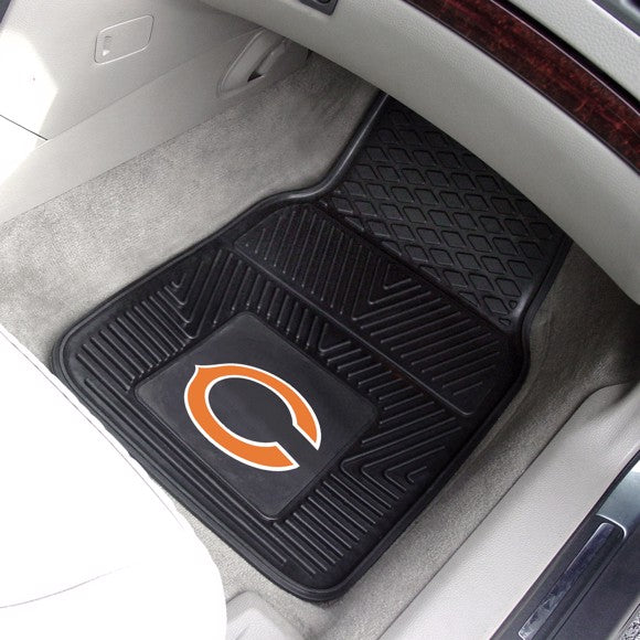 Chicago Bears 2-pc Vinyl Car Mat Set by Fanmats