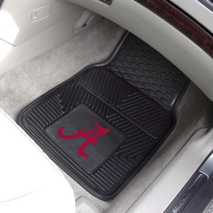 Alabama Crimson Tide 2-pc Vinyl Car Mat Set by Fanmats