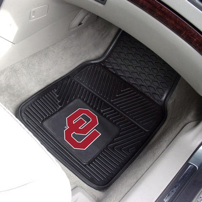 Oklahoma Sooners 2-pc Vinyl Car Mat Set by Fanmats