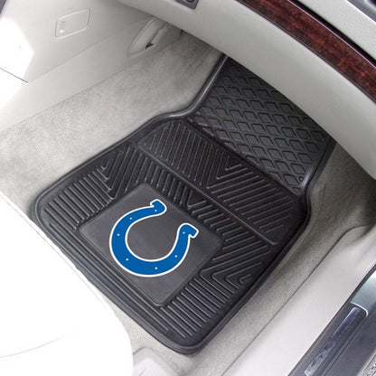 Indianapolis Colts 2-pc Vinyl Car Mat Set by Fanmats