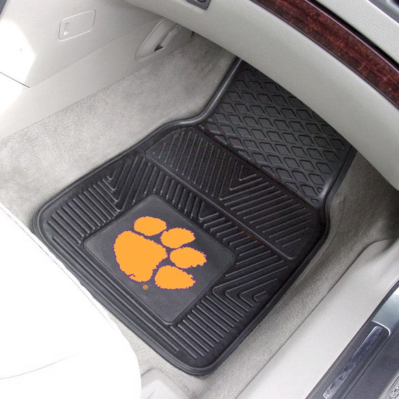 Clemson Tigers 2-pc Vinyl Car Mat Set by Fanmats