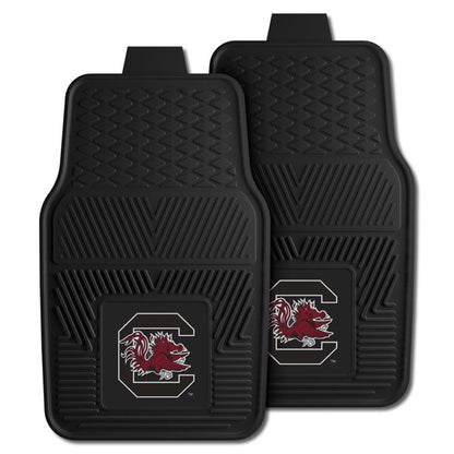 South Carolina Gamecocks 2-pc Vinyl Car Mat Set by Fanmats