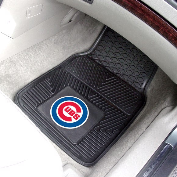 Chicago Cubs 2-pc Vinyl Car Mat Set by Fanmats