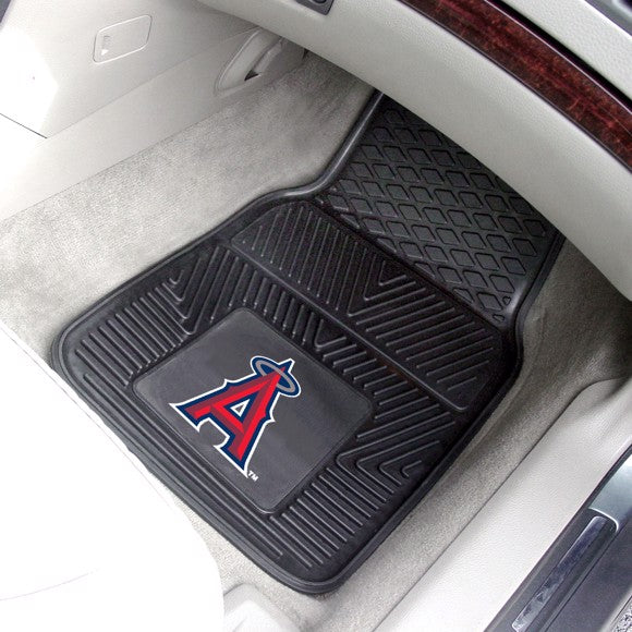 Los Angeles Angels 2-pc Vinyl Car Mat Set by Fanmats