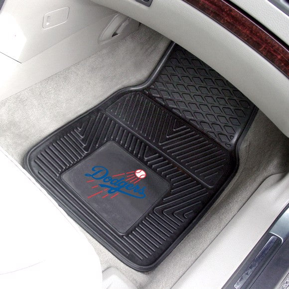 Los Angeles Dodgers 2-pc Vinyl Car Mat Set by Fanmats