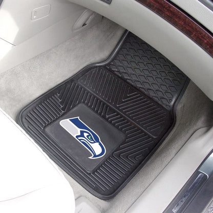 Seattle Seahawks 2-pc Vinyl Car Mat Set by Fanmats