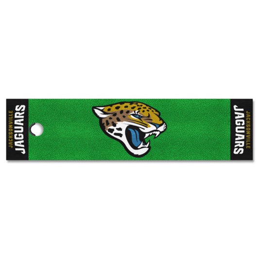 Jacksonville Jaguars Green Putting Mat by Fanmats