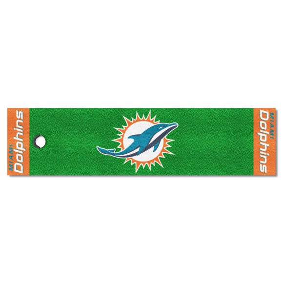 Miami Dolphins Green Putting Mat by Fanmats