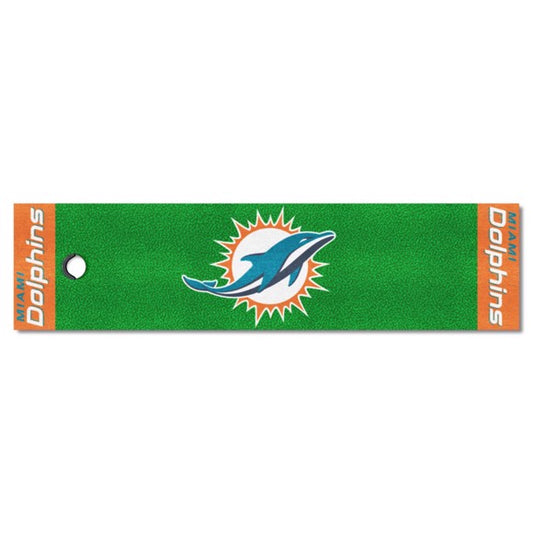 Miami Dolphins Green Putting Mat by Fanmats