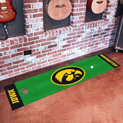 Iowa Hawkeyes Green Putting Mat by Fanmats