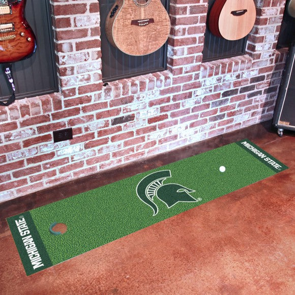 Michigan State Spartans Green Putting Mat by Fanmats