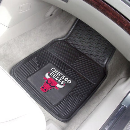 Chicago Bulls 2-pc Vinyl Car Mat Set by Fanmats