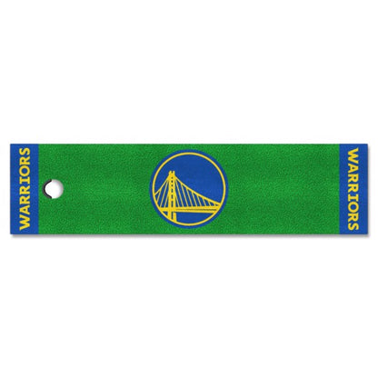 Golden State Warriors Green Putting Mat by Fanmats