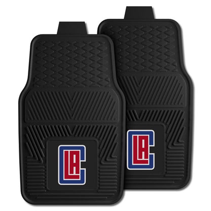 Los Angeles Clippers 2-pc Vinyl Car Mat Set by Fanmats