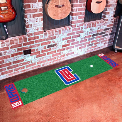 Los Angeles Clippers Green Putting Mat by Fanmats