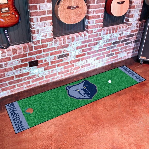 Memphis Grizzlies Green Putting Mat by Fanmats