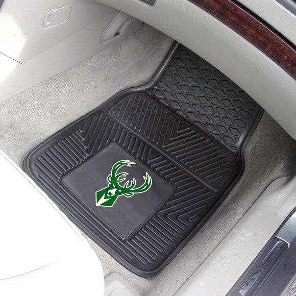 Milwaukee Bucks 2-pc Vinyl Car Mat Set by Fanmats