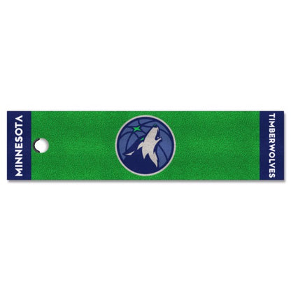 Minnesota Timberwolves Green Putting Mat by Fanmats