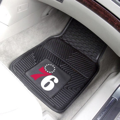 Philadelphia 76ers 2-pc Vinyl Car Mat Set by Fanmats