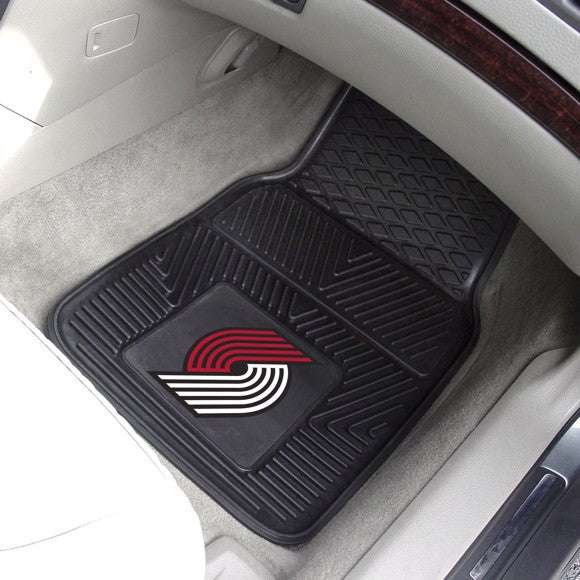 Portland Trail Blazers 2-pc Vinyl Car Mat Set by Fanmats