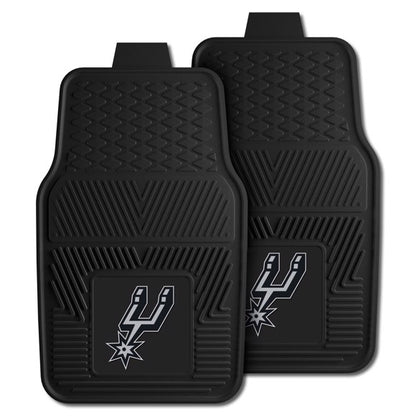 San Antonio Spurs 2-pc Vinyl Car Mat Set by Fanmats