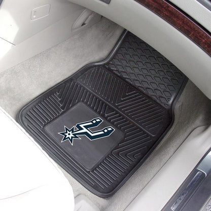 San Antonio Spurs 2-pc Vinyl Car Mat Set by Fanmats