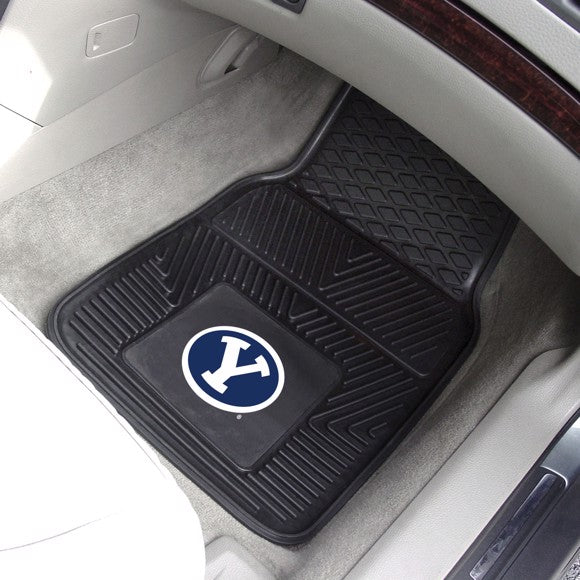 Brigham Young {BYU} Cougars 2-pc Vinyl Car Mat Set by Fanmats