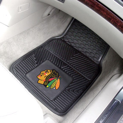 Chicago Blackhawks 2-pc Vinyl Car Mat Set by Fanmats