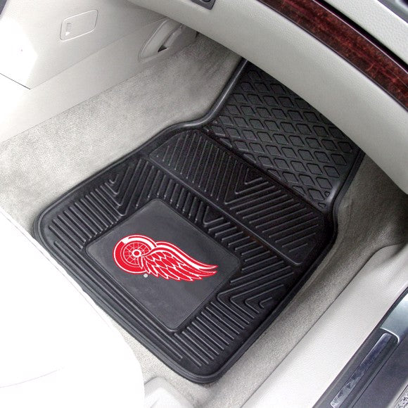 Detroit Red Wings 2-pc Vinyl Car Mat Set by Fanmats