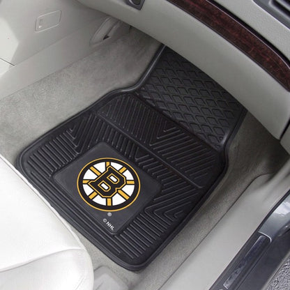 Boston Bruins 2-pc Vinyl Car Mat Set by Fanmats