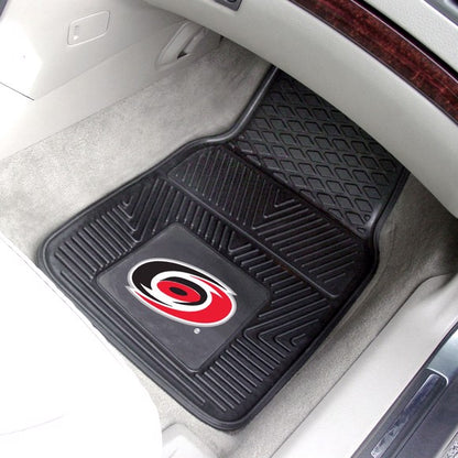 Carolina Hurricanes 2-pc Vinyl Car Mat Set by Fanmats