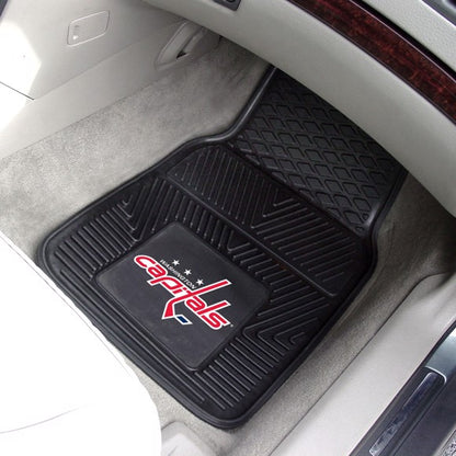 Washington Capitals 2-pc Vinyl Car Mat Set by Fanmats