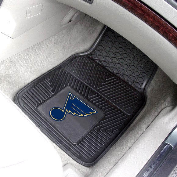 St. Louis Blues 2-pc Vinyl Car Mat Set by Fanmats