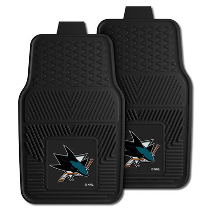 San Jose Sharks 2-pc Vinyl Car Mat Set by Fanmats