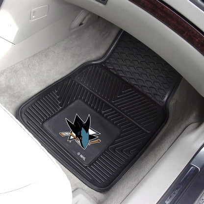 San Jose Sharks 2-pc Vinyl Car Mat Set by Fanmats