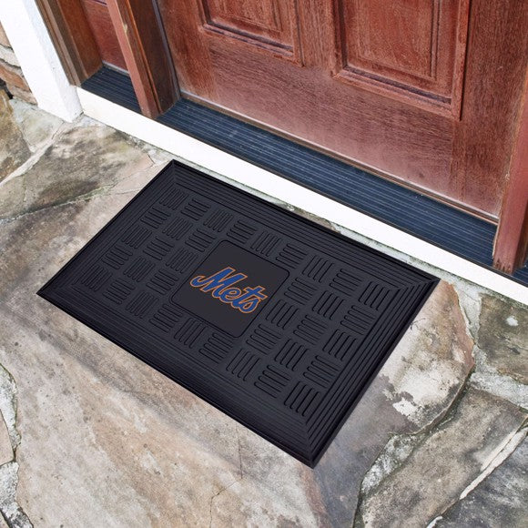 New York Mets Medallion Door Mat by Fanmats