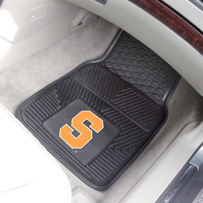 Syracuse Orange 2-pc Vinyl Car Mat Set by Fanmats