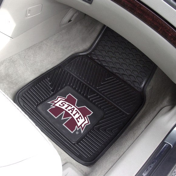 Mississippi State Bulldogs 2-pc Vinyl Car Mat Set by Fanmats