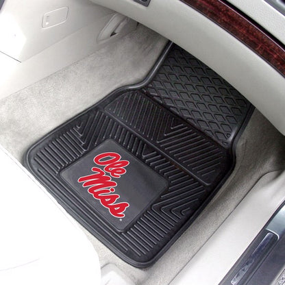 Mississippi {Ole Miss} Rebels 2-pc Vinyl Car Mat Set by Fanmats